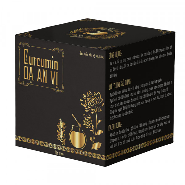 CURCUMIN DẠ AN VỊ | ĐẶC TRỊ DẠ DÀY – ĐẠI TRÀNG